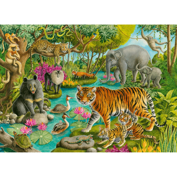 60pc Animals Of India Puzzle