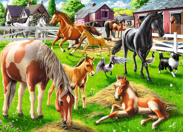 60pc Happy Horses Puzzle