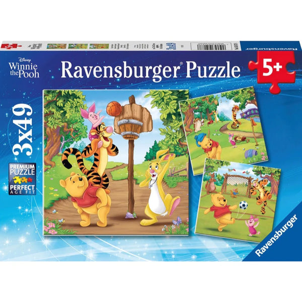 3x49pc Disney Sports Days Puzzle