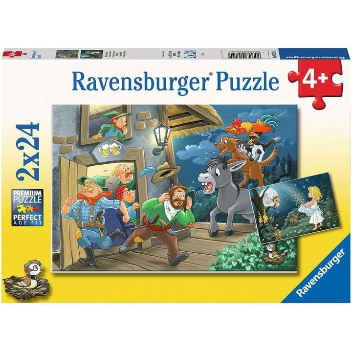 2x24pc Fairytales Jigsaw Puzzle