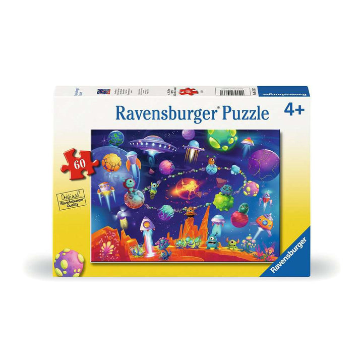 60pc Space Aliens Jigsaw Puzzle