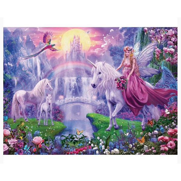 200pc Unicorn Kingdom Puzzle