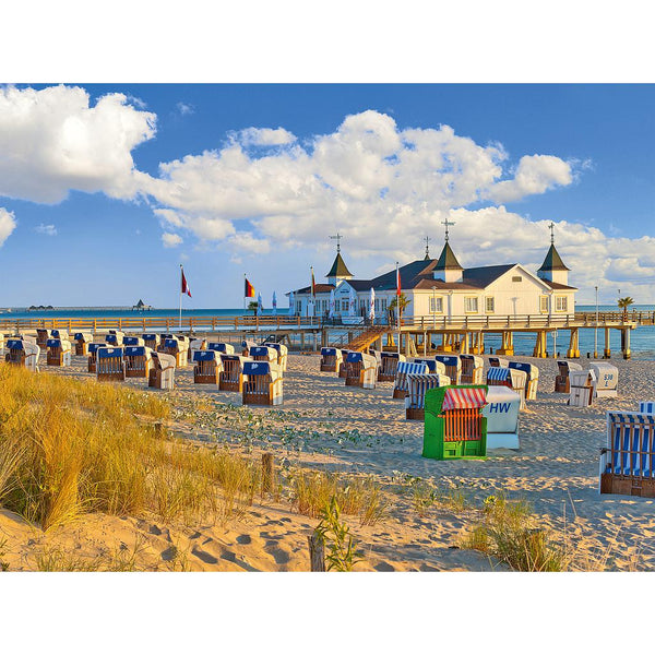 500pc Beach Chairs in Ahlbeck