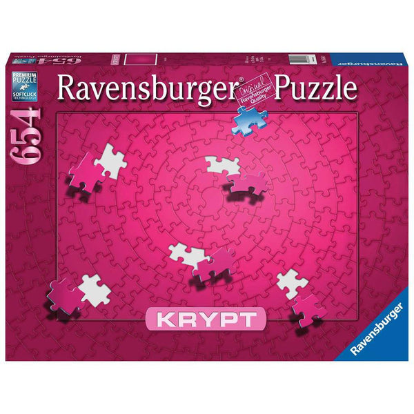 654pc KRYPT Pink Spiral Puzzle