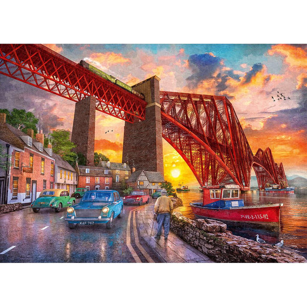 1000pc Forth Bridge At Sunset Puzzle