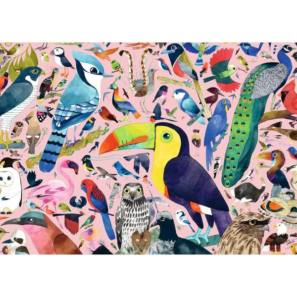 1000pc Amazing Birds Puzzle Birds