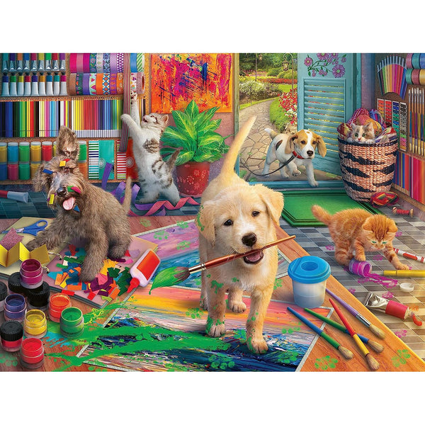 750pc Cute Crafters Large Format Puzzle