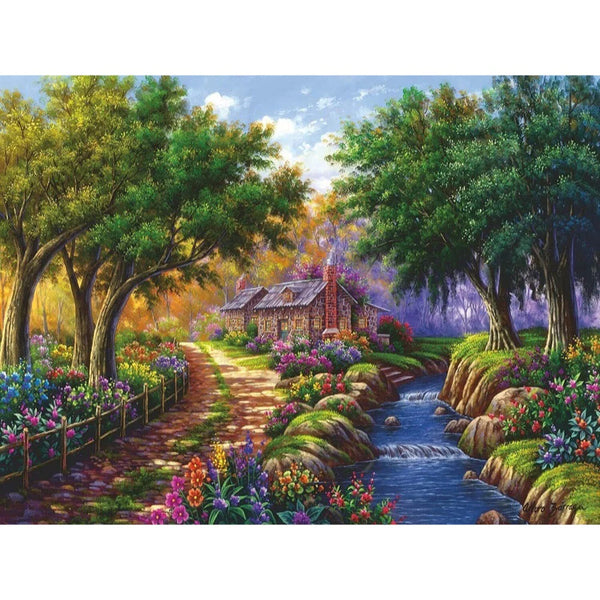 1500pc Cottage by the River Puzzle