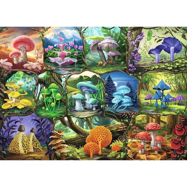 1000pc Beautiful Mushrooms Puzzle