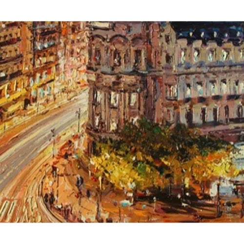 1000pc Gran Vía Madrid Puzzle