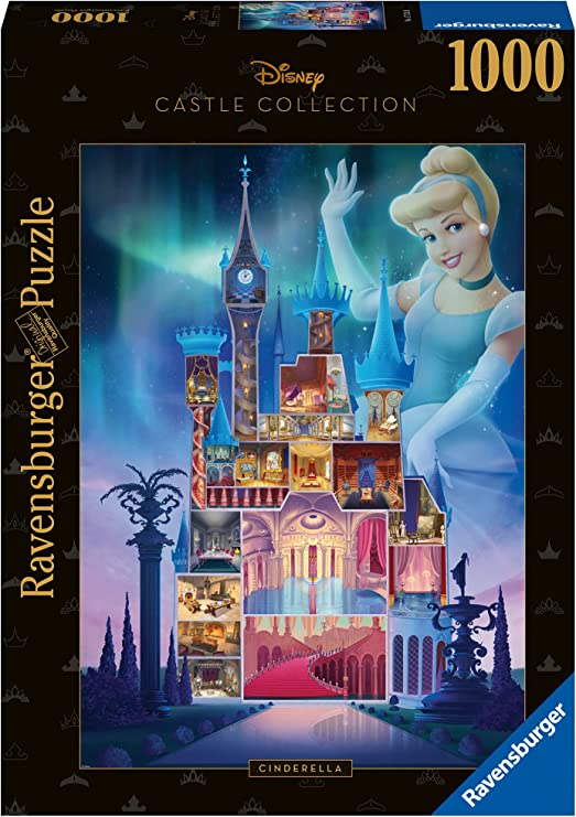 1000pc Disney Castles: Cinderella Puzzle