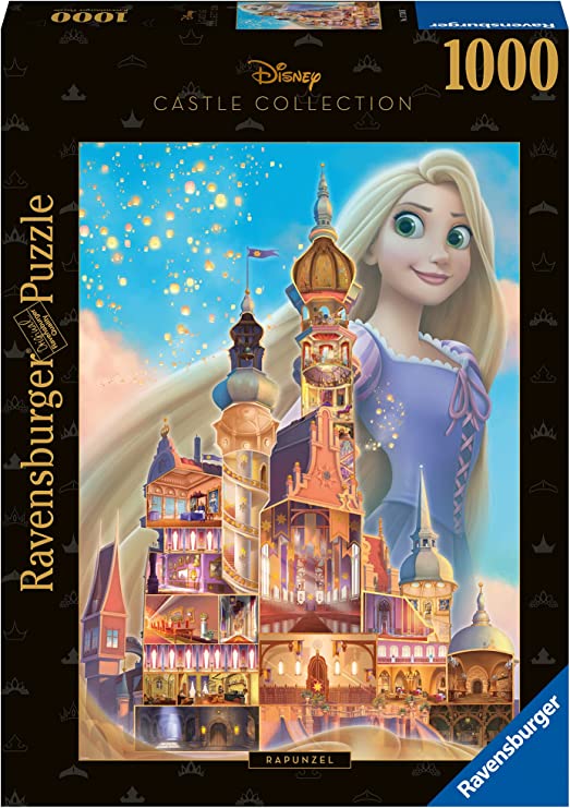 1000pc Disney Castles: Rapunzel Puzzle