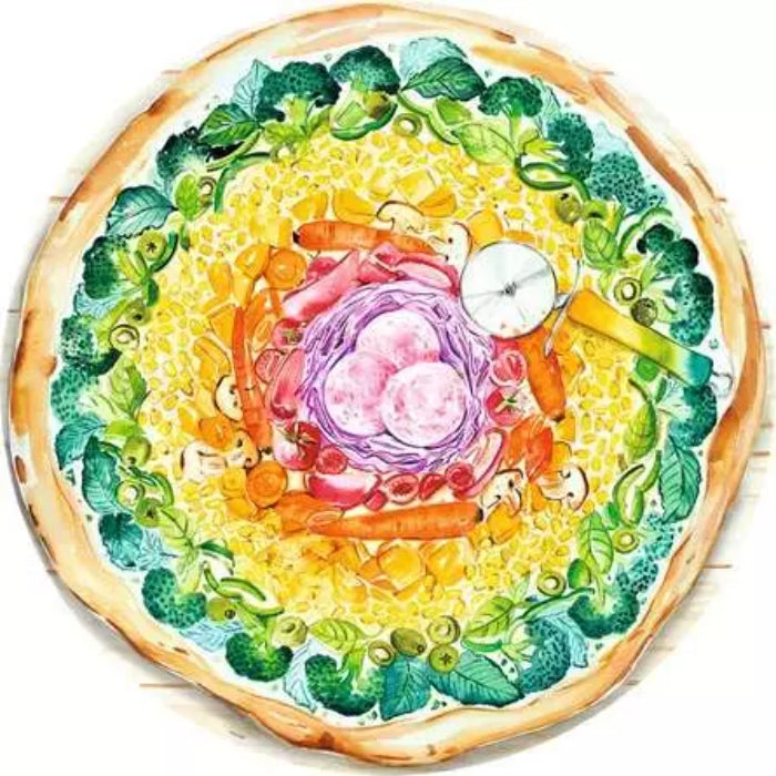 500pc Circle of Colors - Pizza Puzzle