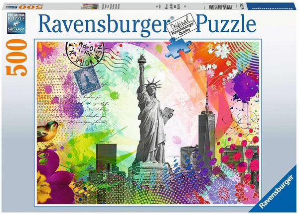 500pc New York Postcardc Puzzle