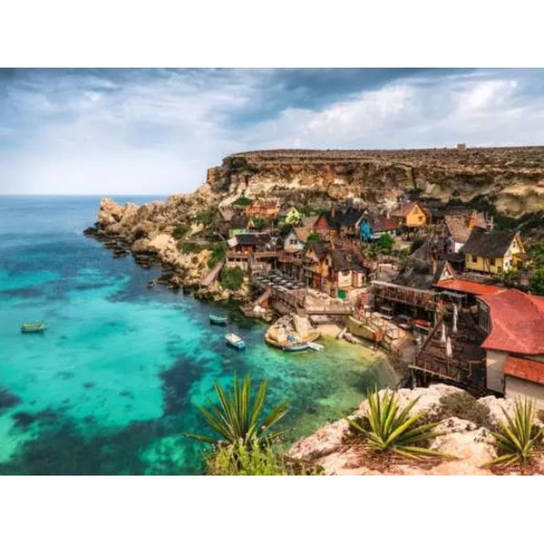 1500pc Popey Village Malta Puzzle