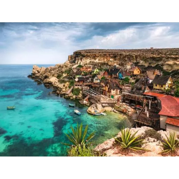 1500pc Popey Village Malta Puzzle