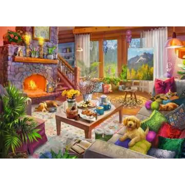 1000pc Cozy Cabin Puzzle