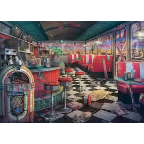 1000pc Decaying Diner Puzzle