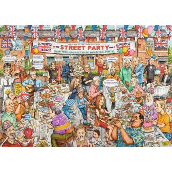 1000pc Best of British No.24 The Street Party Puzzle