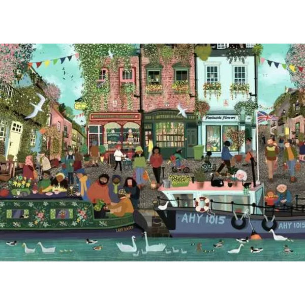 1000pc Riverside Town Puzzle