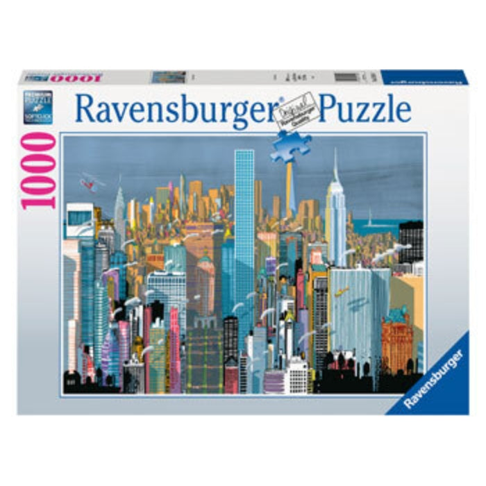 1000pc I am New York Puzzle Success