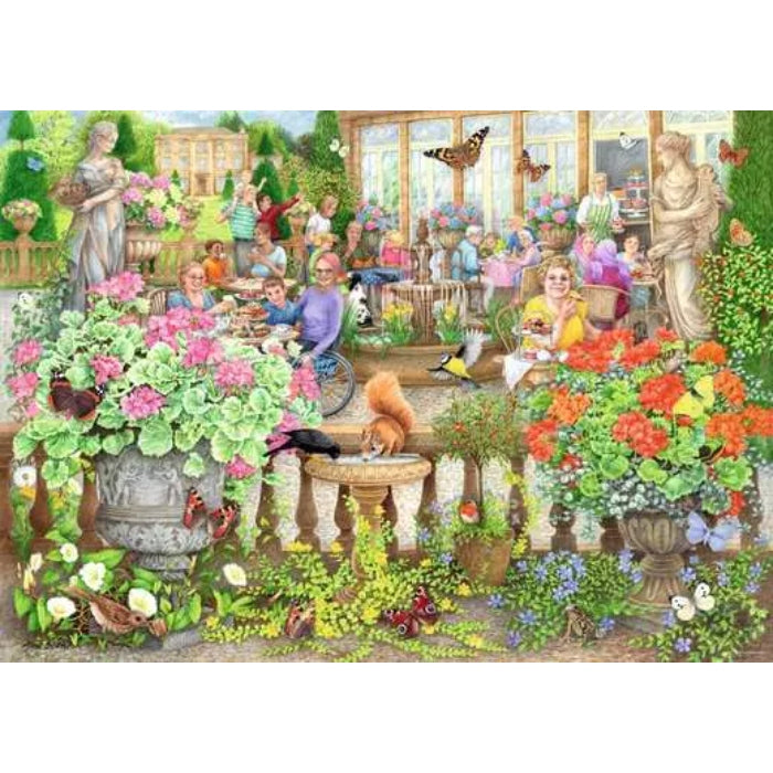 1000pc Cozy Café No. 2: Secret Garden Puzzle Success