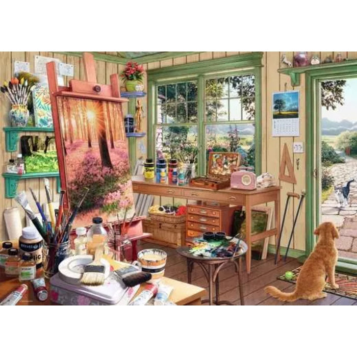 1000pc Haven No. 11: Artist's Shed Puzzle