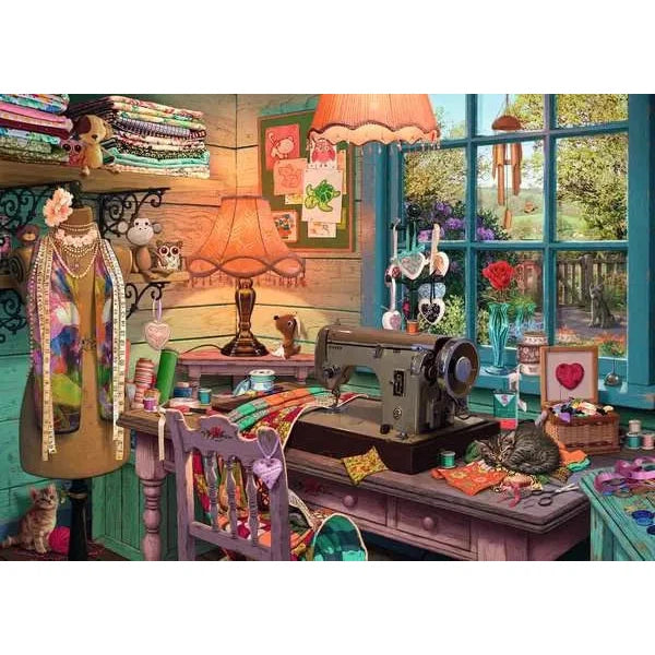 1000pc My Haven No. 4 The Sewing Shed Puzzle