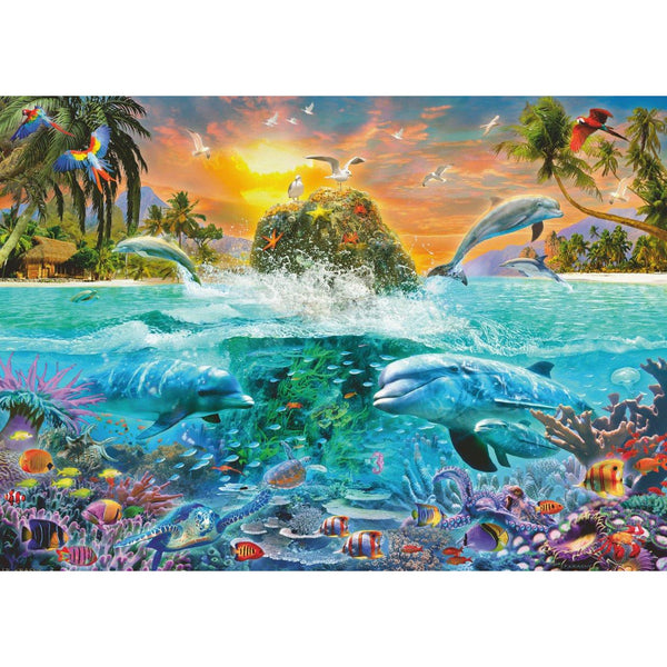 1000pc The Underwater Island Puzzle