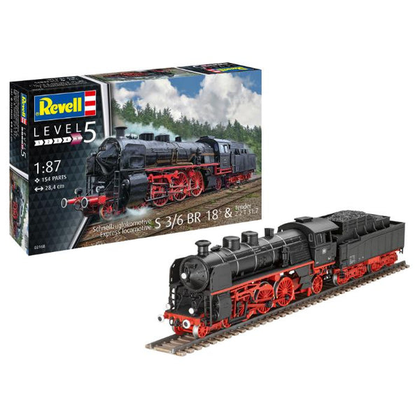 1/87 S 3/6 BR 18 Express Locomotive & Tender