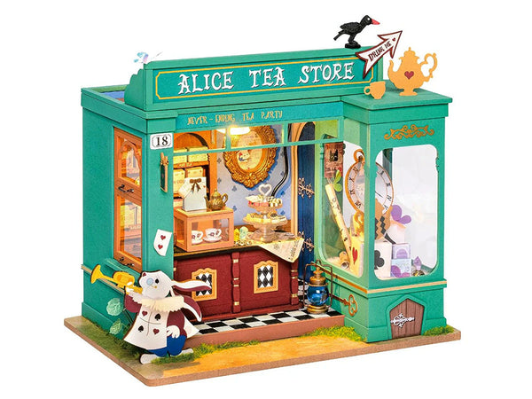 DIY Mini House Alice's Tea Store