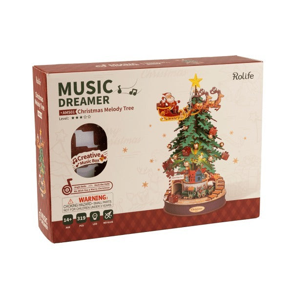 Music Box Christmas Melody Tree