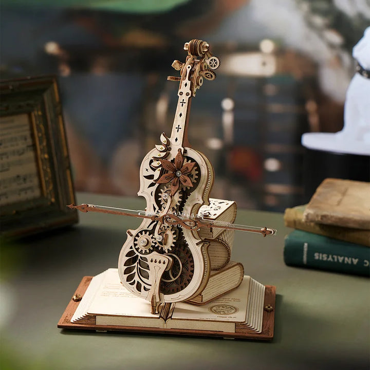 Magic Cello Music Box 3D Kit_3