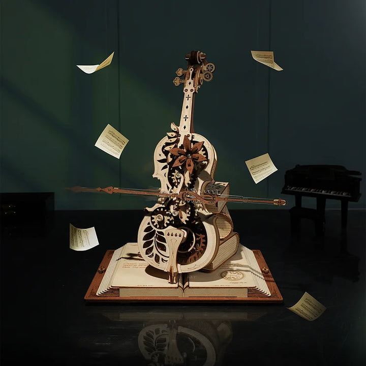 Magic Cello Music Box 3D Kit_4