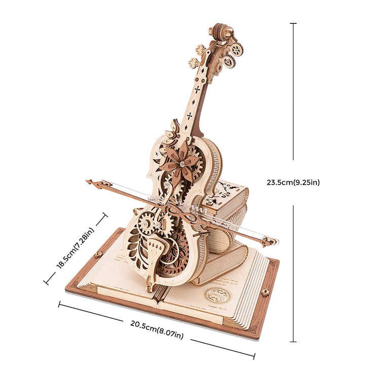 Magic Cello Music Box 3D Kit_7