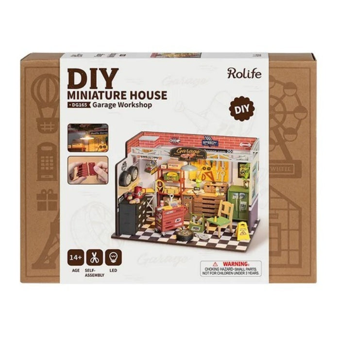 DIY Mini House Garage Workshop