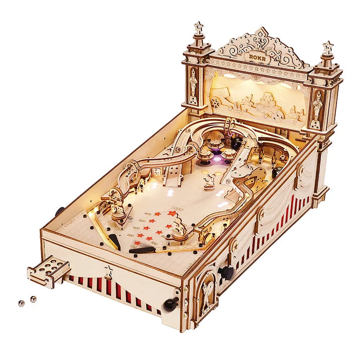 ROKR Models 3D Pinball Machine Puzzle