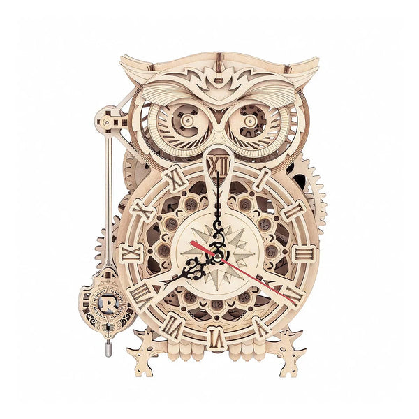 Mechanical Models Owl Clock Puzzle