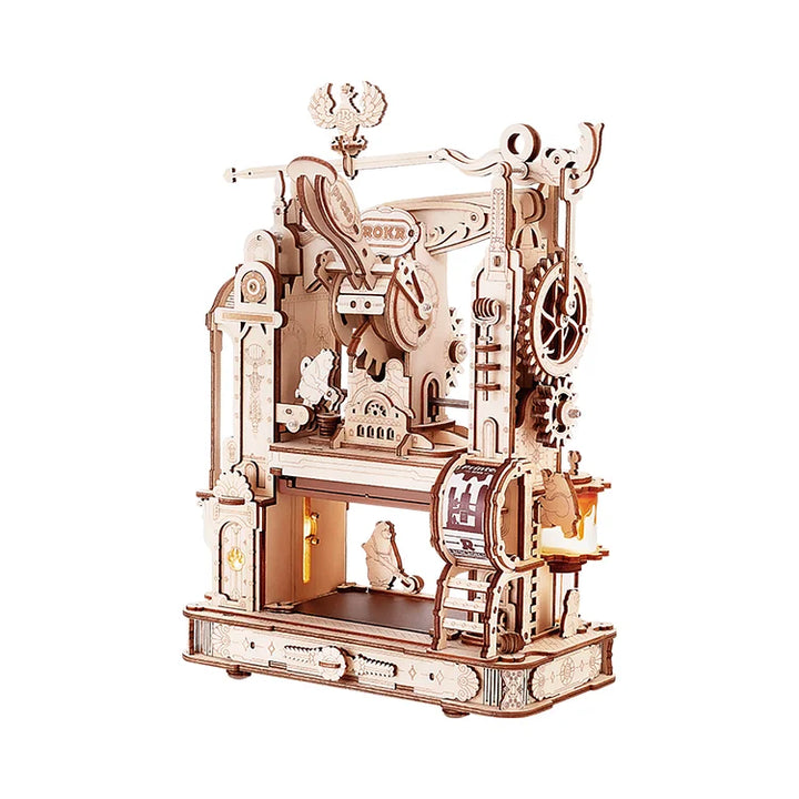 Mechanical Models Printing Press Puzzle