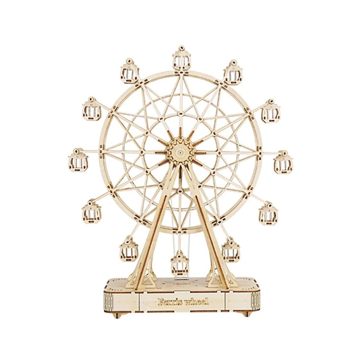 Classical 3D Wooden Ferris Wheel