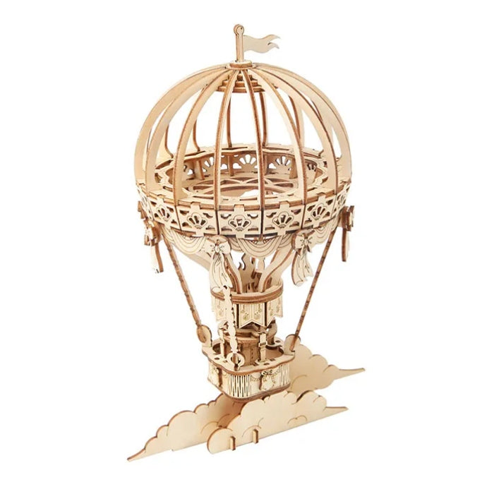 Classical 3D Wooden Hot Air Balloon