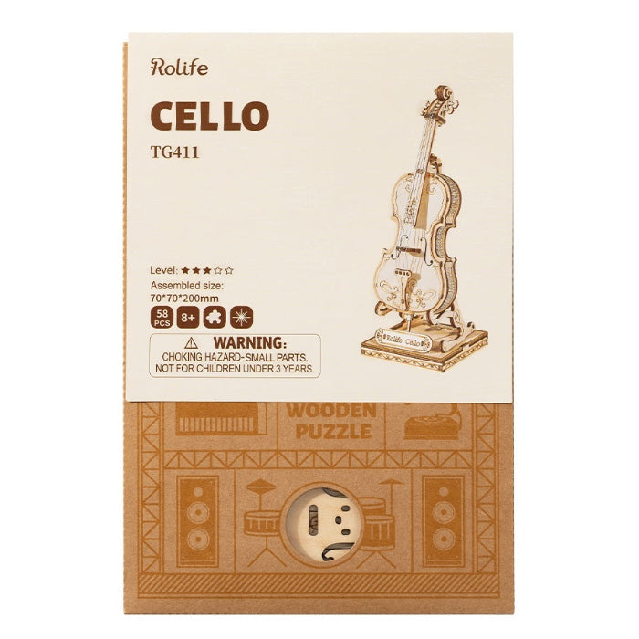 Classical 3D Cello