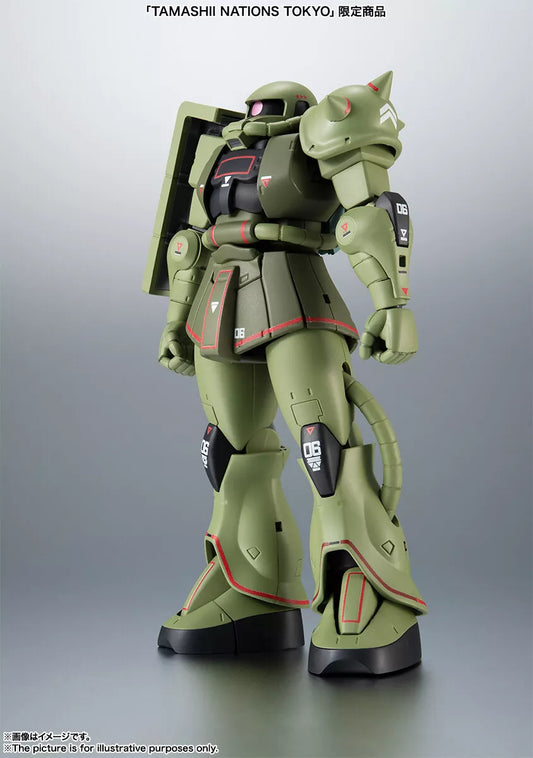 (Limited) The Robot Spirits Side MS MS-06 Zaku II Mass Production Model Ver. A.N.I.M.E. Real Marking