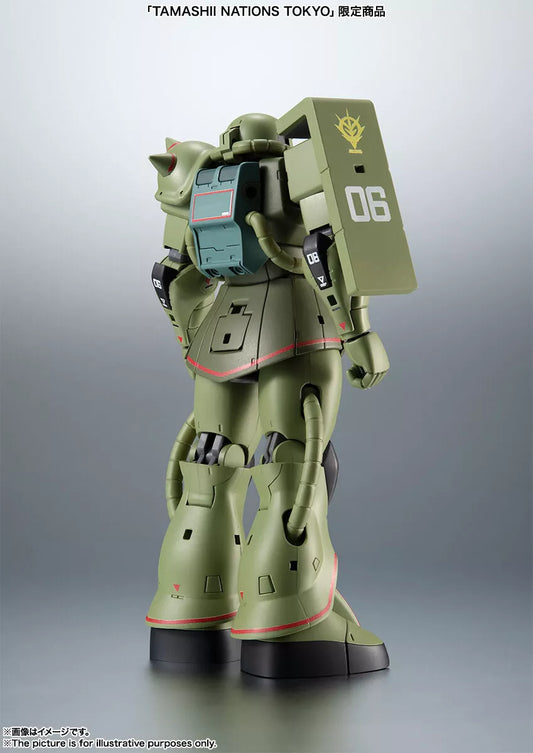 (Limited) The Robot Spirits Side MS MS-06 Zaku II Mass Production Model Ver. A.N.I.M.E. Real Marking