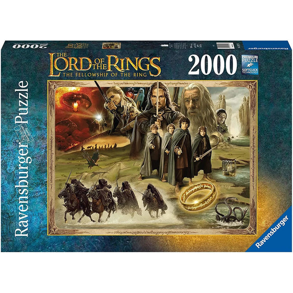 2000pc LOTR The Fellowship of the Ring Jigsaw Puzzle