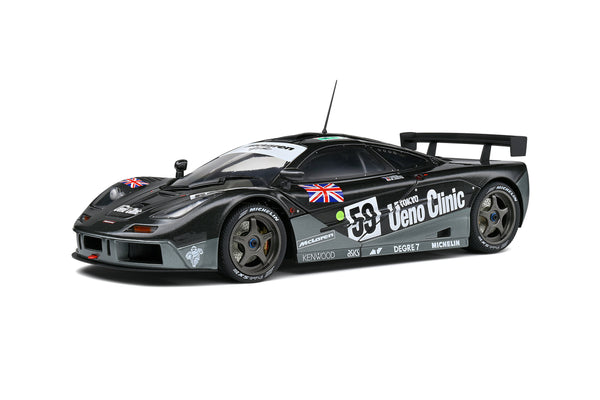 1/18 McLaren F1 GT-R Short Tail Black 24H Le Mans 1995