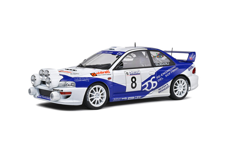 1/18 Subaru Impreza S5 WRC99 White Rally Azimut Di Monza 2000_1