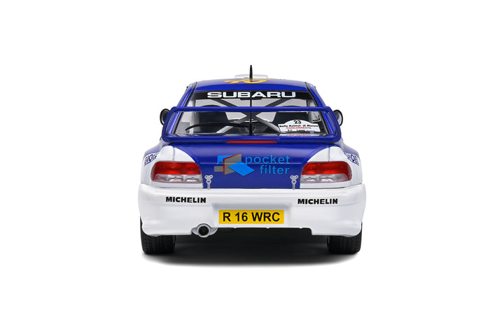 1/18 Subaru Impreza S5 WRC99 White Rally Azimut Di Monza 2000_3