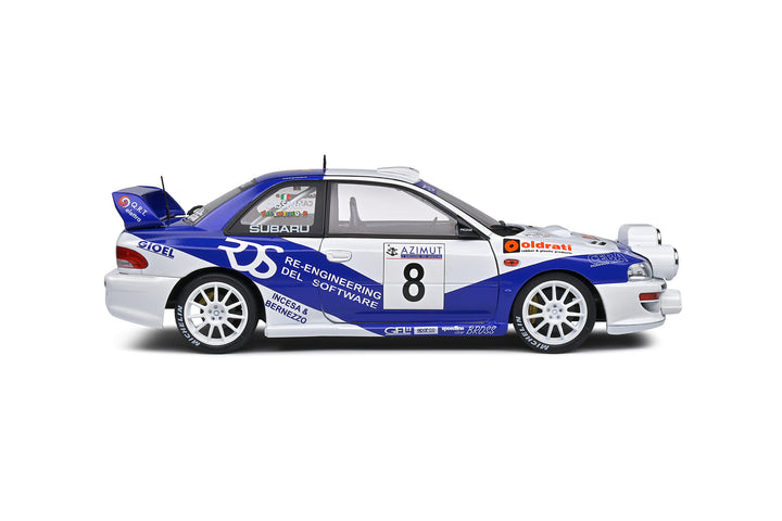 1/18 Subaru Impreza S5 WRC99 White Rally Azimut Di Monza 2000_5