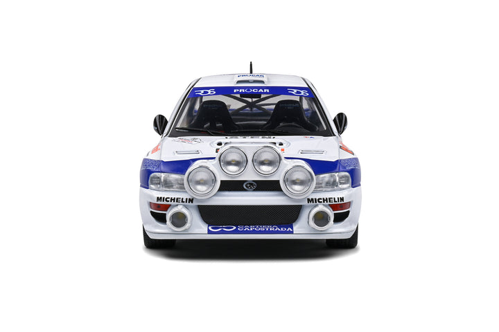 1/18 Subaru Impreza S5 WRC99 White Rally Azimut Di Monza 2000_6